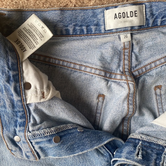 Agolde Riley High Rise Jeans - Picture 7 of 11